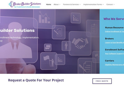 broker builder solutions web design